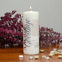 MEMORIAL CANDLE 
