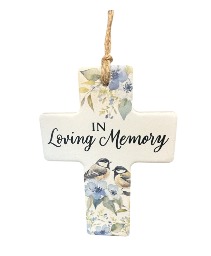 Memorial Ceramic Cross  