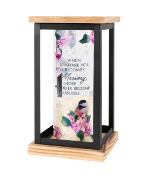 Memorial Cylinder Candle Sympathy