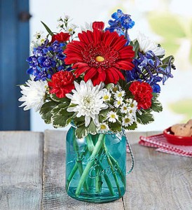 Memorial day  Patriotic Bouquet