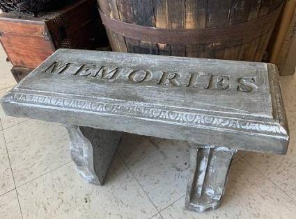 Memorial Garden Bench -Standard Size Bereavement Gift