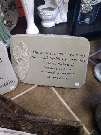 Memorial Garden Stone Keepsake Gift