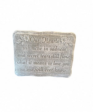 Memorial Garden Stone Sympathy