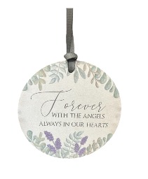 Memorial Hanging Keepsake  Forever With The Angels 