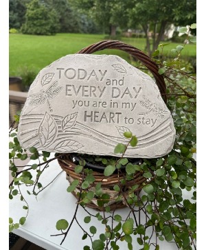 Memorial Keepsake Garden Style