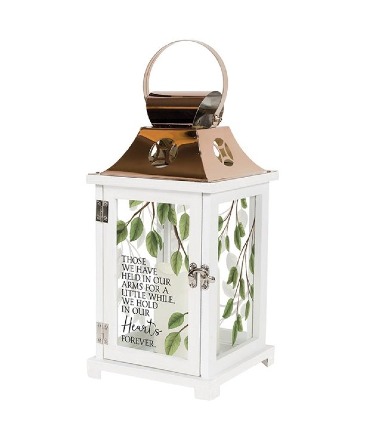 Memorial Lantern Hearts Forever in Portland, MI | COUNTRY CUPBOARD FLORAL