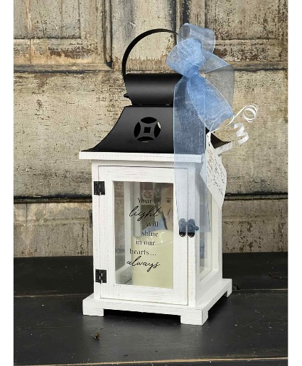 Memorial Lantern with Picture 