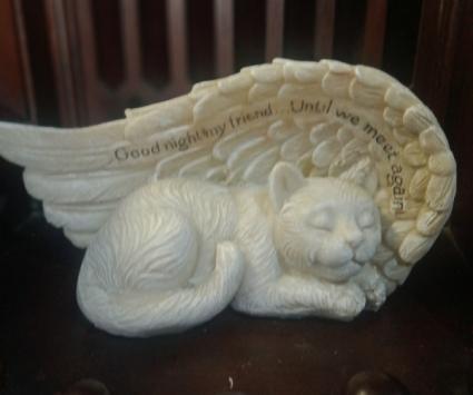 Memorial Resin Cat Pet Memorial