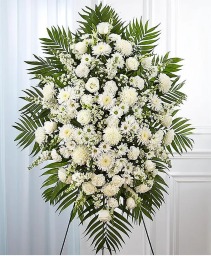 Memorial Spray Large White - 00353 