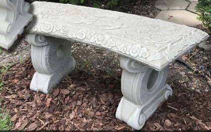 Memorial Stone Bench (EXTRA LARGE) Stone Bench