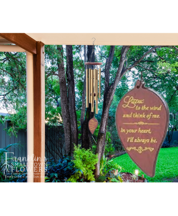 Memorial Windchime Gifts in Dushore, PA | Franklin's Small Town Flowers
