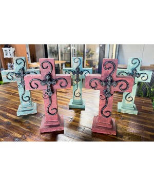 Memorial Wooden Cross KEEPSAKE