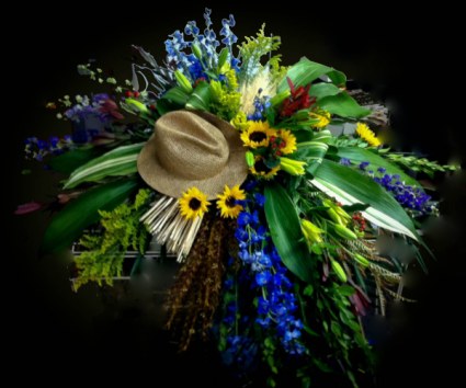 Memories Blessed Casket Spray
