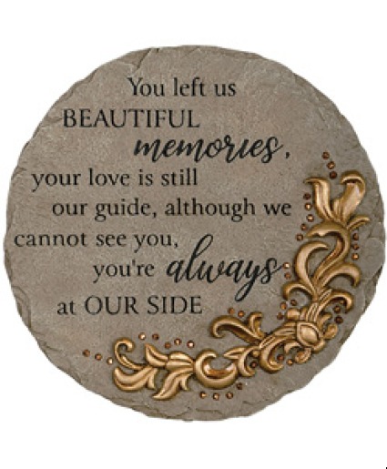 Memories Garden Stone 10163 Sympathy Keepsake