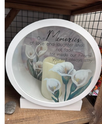 "Memories" Led Calla Lily