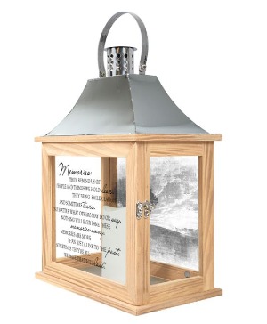"Memories" Memorial Lantern Lantern Keepsake