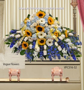 Memories Of Affection Sympathy Casket Spray