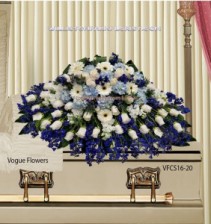 Memories Of Endearment Sympathy Casket Spray