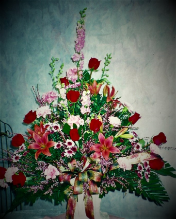 Memories of Grandma funeral arrangement