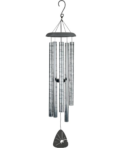 Memories Sonnet Windchime 44" Sympathy Gift