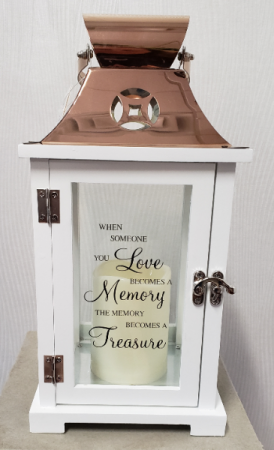 Memory Becomes a Treasure Lantern LED Lantern