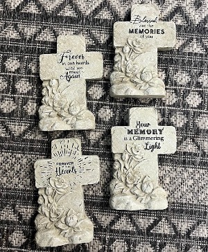 Memory Crosses stone crosses