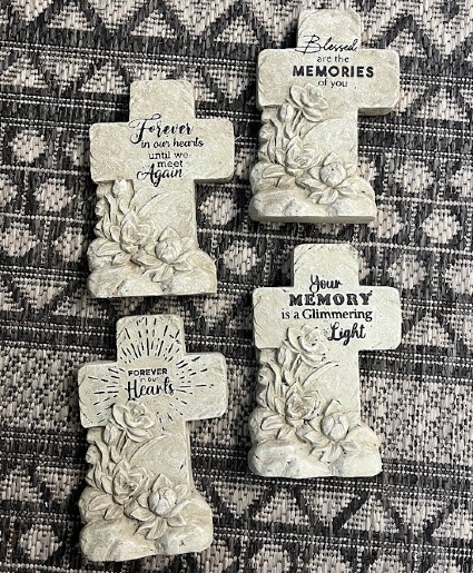 Memory Crosses stone crosses