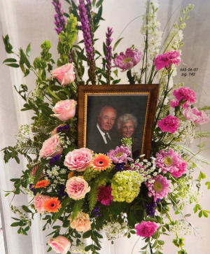 Memory Lane  Easel Arrangement