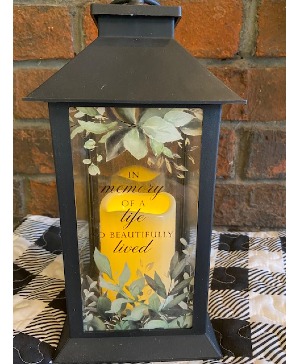 Memory Lantern  Lighted Lantern