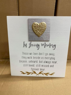 Memory Plaque 