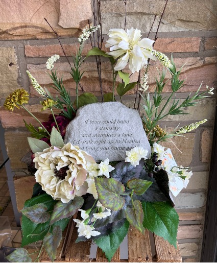 Memory Stone  Sympathy Arrangement