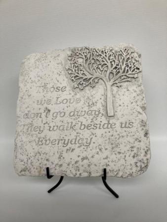 Memory Walk Stone  With Easel 