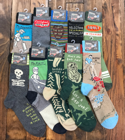 Men's Blue Q Socks 