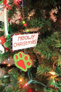 Meowy Christmas Ornament