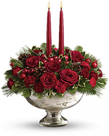 Mercury Center Piece Christmas