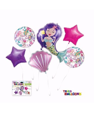 MERMAID BALLOON BOUQUET BALLOONS