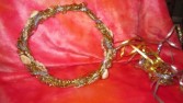 mermaid halo/wand hair piece