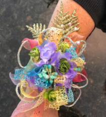 Mermaid Waves Prom Corsage