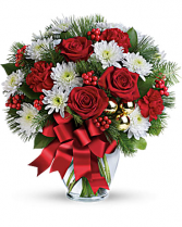 MERRY AND BRIGHT Vase Arrangement