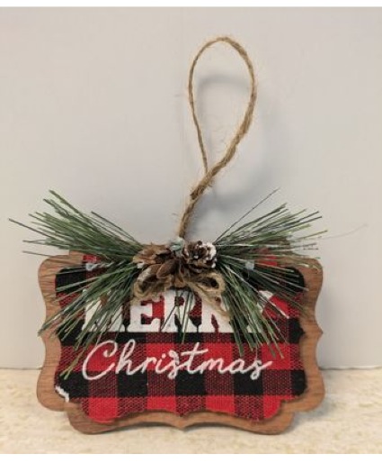 Merry Christmas ornament. Gift