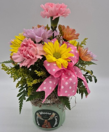 Merry Moose Spring Floral Bouquet in Presque Isle, ME | COOK FLORIST, INC.