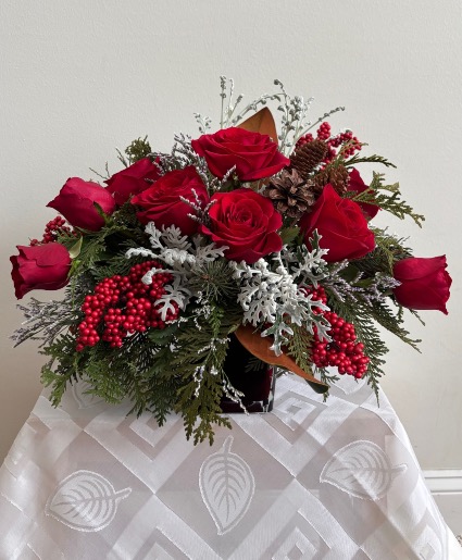 Merry & Rosy Foam Arrangment