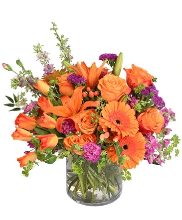 Mesmerizing Citrus Flower Arrangement in Riverside, CA | Willow Branch Florist of Riverside