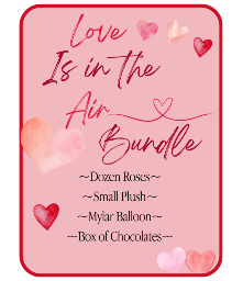 Love is in the Air Bundle Flower Arrangement