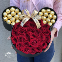 Micky Roses are Red Roses and Chocolate 