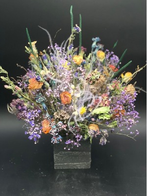 Midnight Blooms Box Dried Floral Designer's Choice
