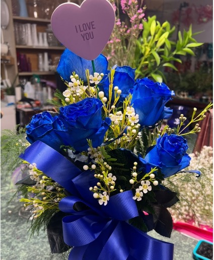 "Midnight Blue Devotion" Roses