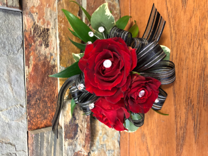 midnight  corsage