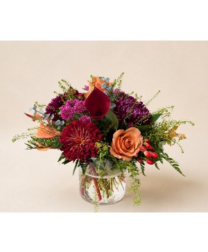 Midnight Harvest Fresh Flower Vase