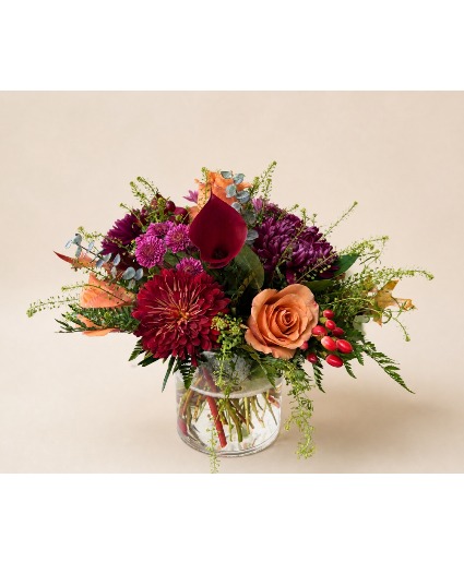 Midnight Harvest Fresh Flower Vase
